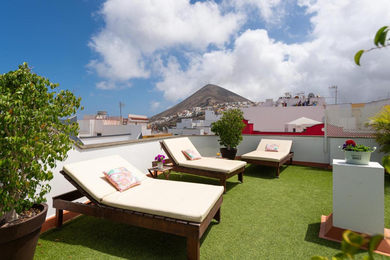 The Yellow House - Solarium - Climatized Pool Gáldar Exterior foto