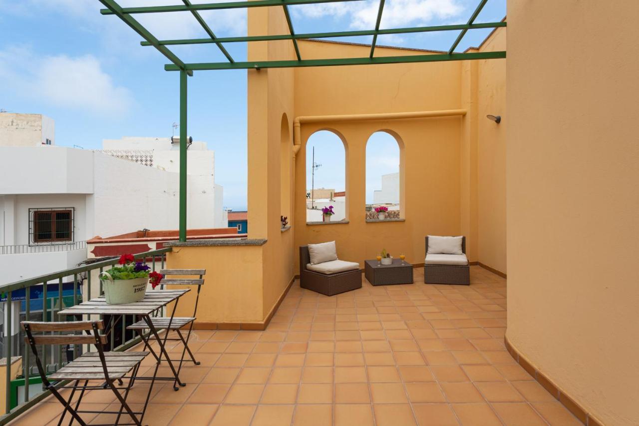 The Yellow House - Solarium - Climatized Pool Gáldar Exterior foto