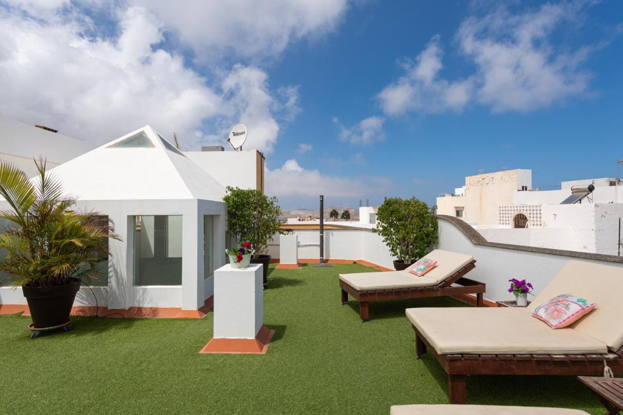 The Yellow House - Solarium - Climatized Pool Gáldar Exterior foto
