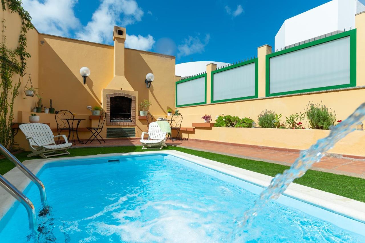 The Yellow House - Solarium - Climatized Pool Gáldar Exterior foto