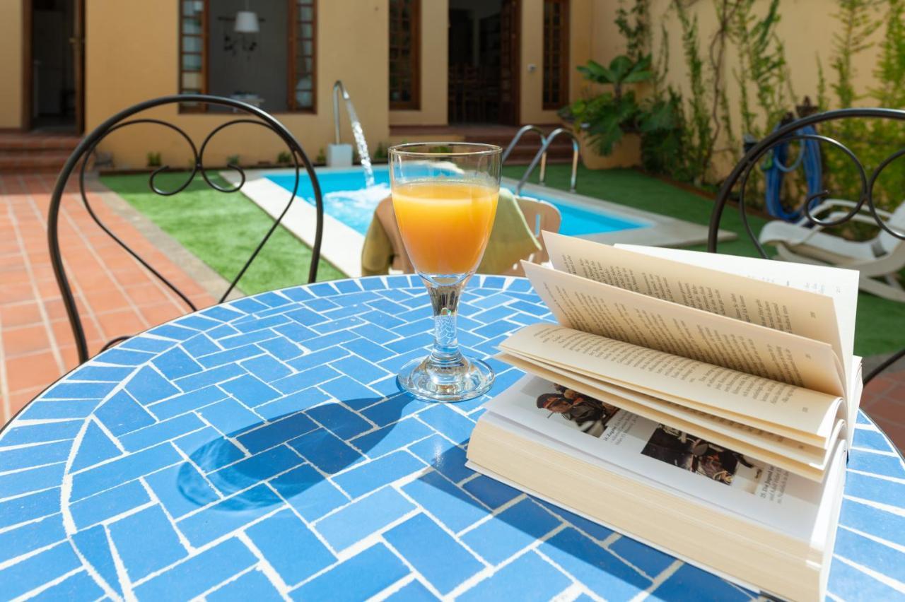 The Yellow House - Solarium - Climatized Pool Gáldar Exterior foto