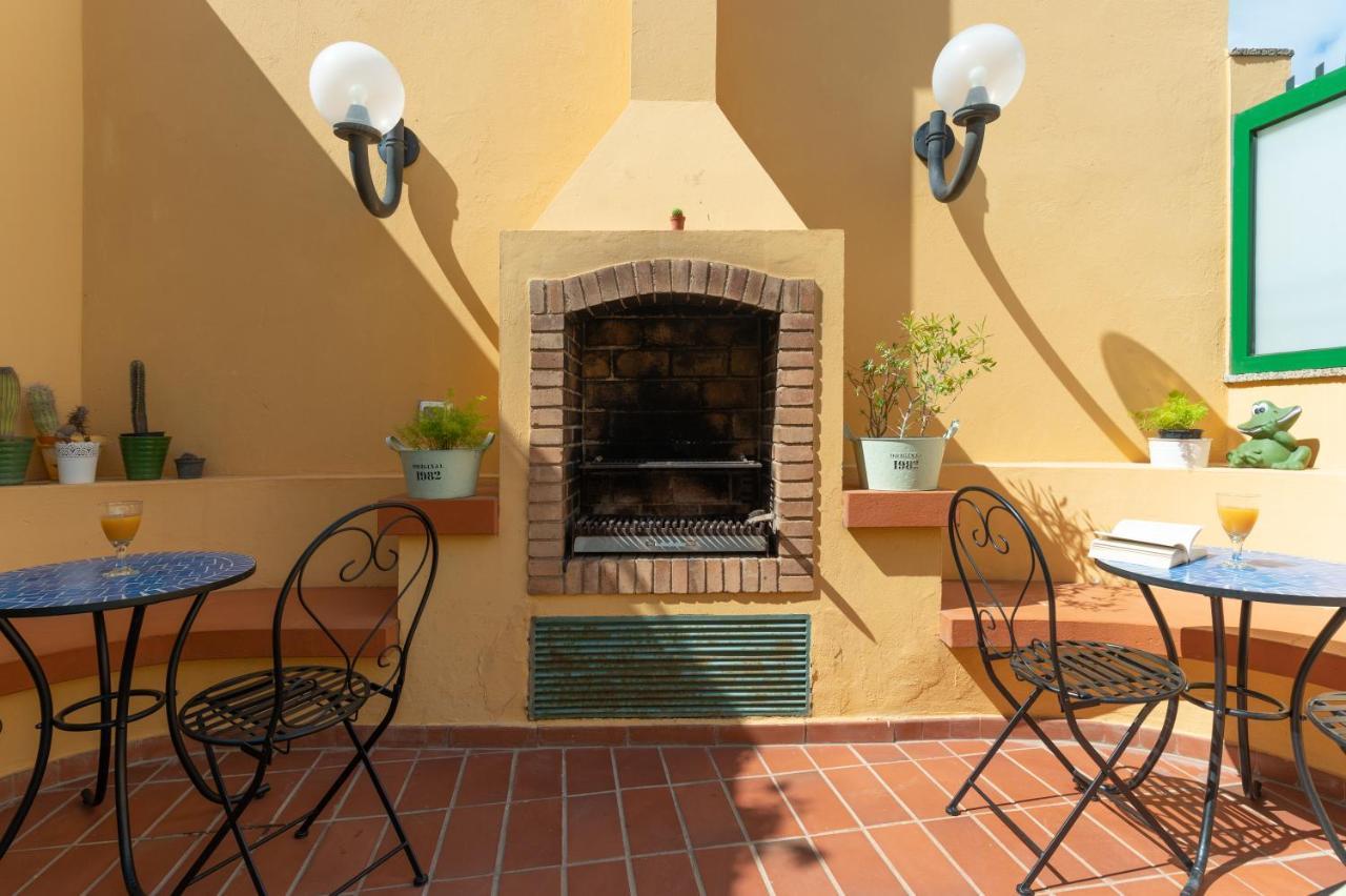 The Yellow House - Solarium - Climatized Pool Gáldar Exterior foto