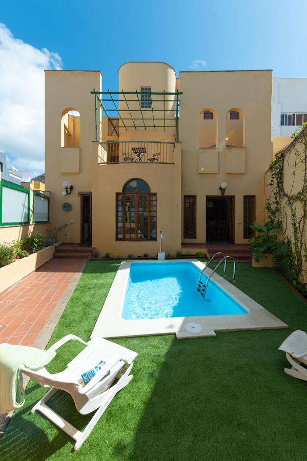 The Yellow House - Solarium - Climatized Pool Gáldar Exterior foto